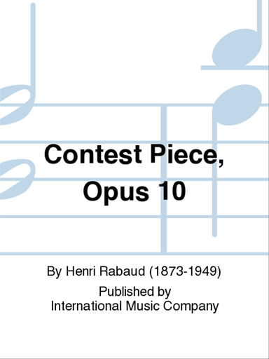 Contest Piece, Opus 10