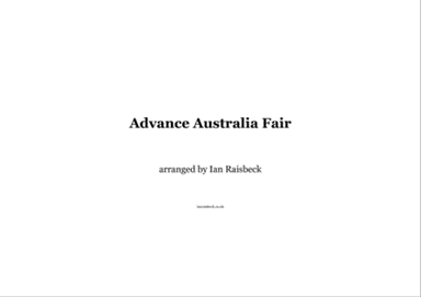Advance Australia Fair - National Anthem