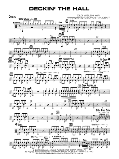 Deckin' the Hall: Drums