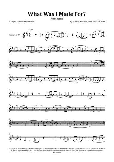 What Was I Made For?