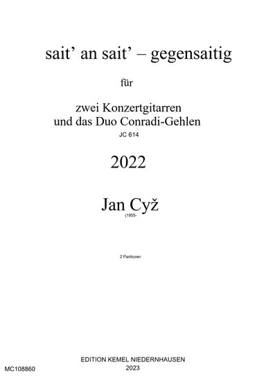 Sait' an Sait' - gegensaitig