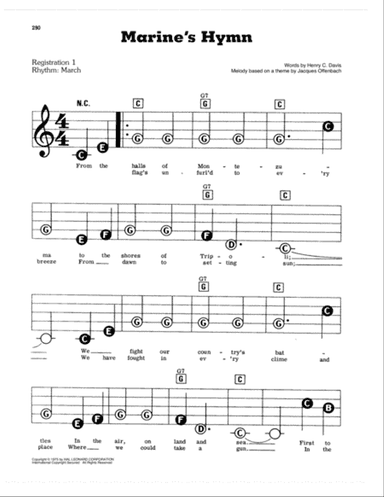 Marine's Hymn