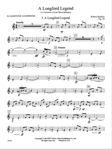 A Longford Legend: E-flat Baritone Saxophone