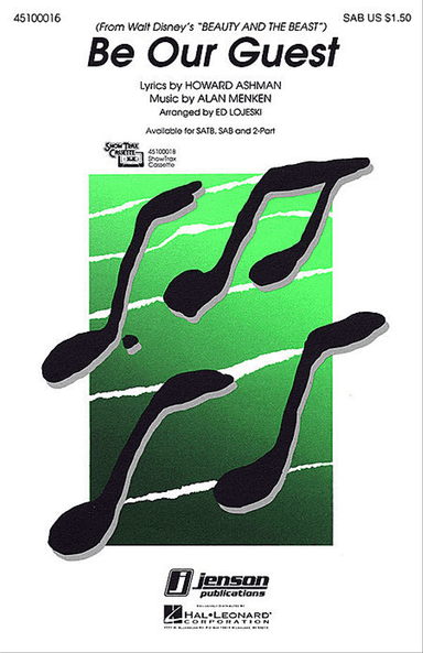 Be Our Guest - ShowTrax CD