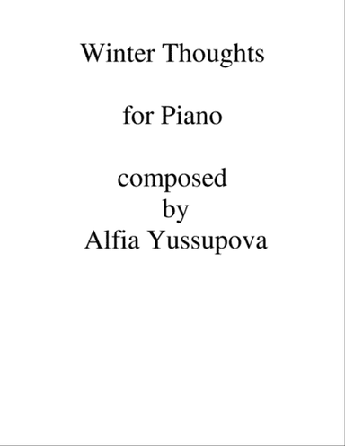 Winter Thoughts