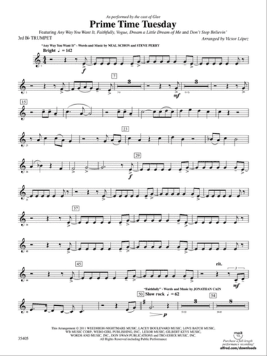 Prime Time Tuesday: 3rd B-flat Trumpet