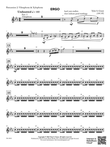 Ergo: 2nd Percussion