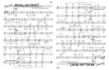 Who Will Sing For Me?