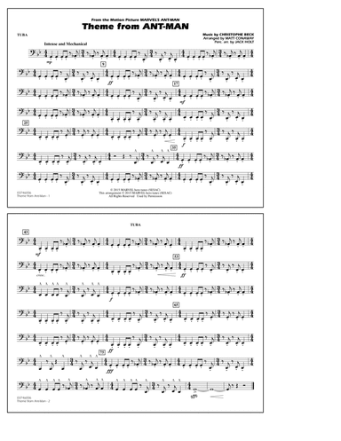 Theme from Ant-Man (Arr. Matt Conaway) - Tuba