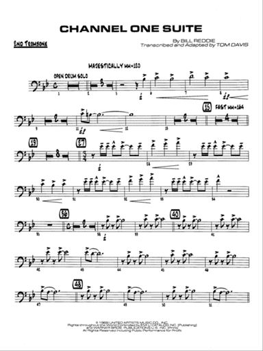 Channel One Suite: 2nd Trombone