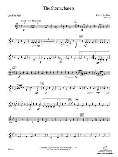 The Stormchasers: 2nd F Horn