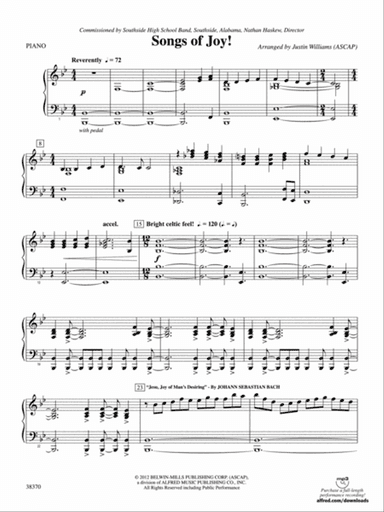 Songs of Joy!: Piano Accompaniment