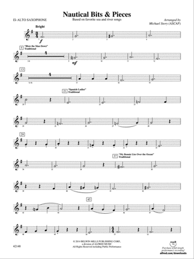 Nautical Bits & Pieces: E-flat Alto Saxophone
