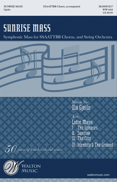 Sunrise Mass (Full Score and Instrumental Parts)