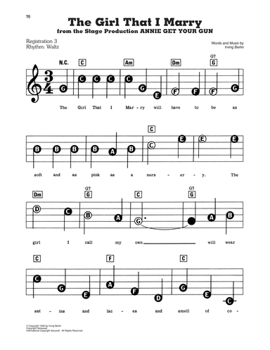 The Girl That I Marry