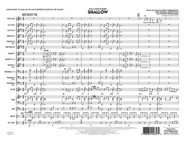 Shallow (from A Star Is Born) (arr. Rick Stitzel) - Conductor Score (Full Score)