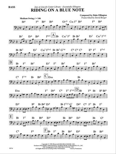 Riding on a Blue Note: String Bass