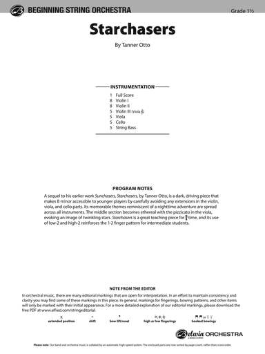 Starchasers: Score