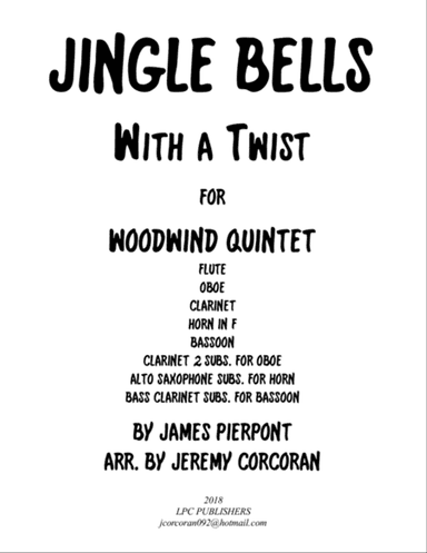 Jingle Bells with a Twist for Woodwind Quintet