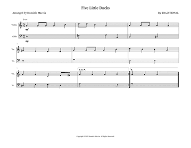 Five Little Ducks