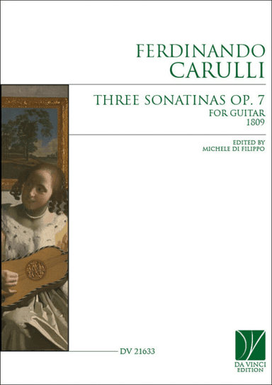 Three Sonatinas Op. 7, for Guitar