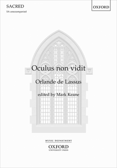 Oculus non vidit