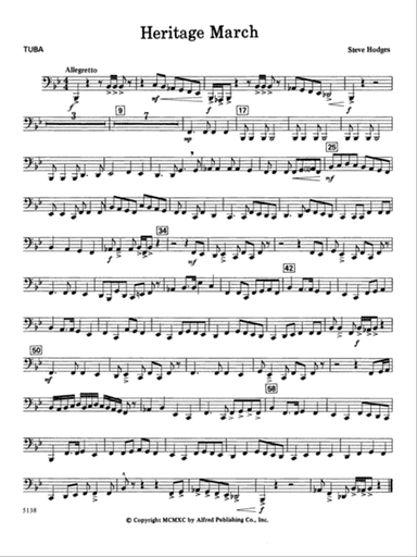 Heritage March: Tuba