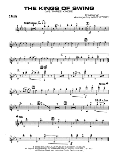 The Kings of Swing (We Three Kings): Flute