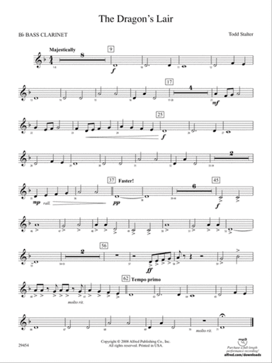 The Dragon's Lair: B-flat Bass Clarinet
