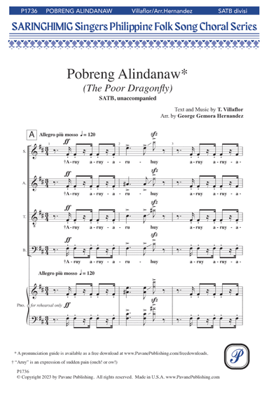 Pobreng Alindanaw (The Poor Dragonfly)