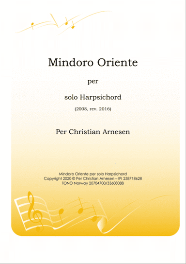 Mindoro Oriente per solo Harpsichord
