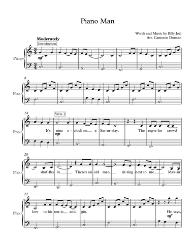 Piano Man