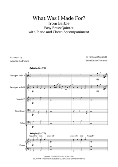 What Was I Made For?