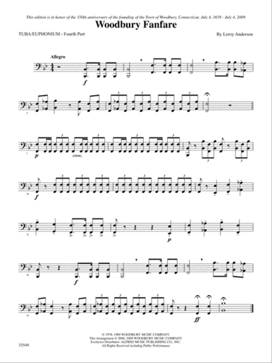 Woodbury Fanfare: Tuba