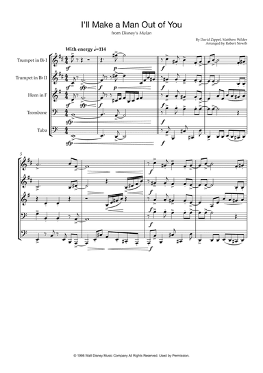 I'll Make A Man Out Of You