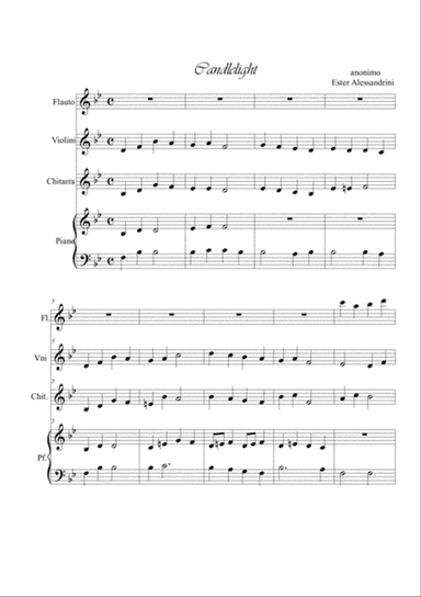 Candlelight quartet