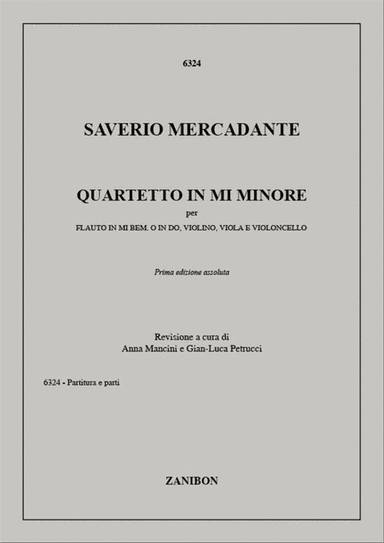 Quartetto In Mi Min.