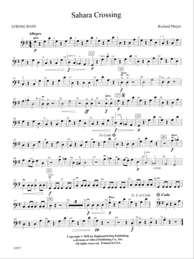 Sahara Crossing: String Bass