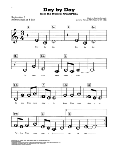 Day By Day (from Godspell)