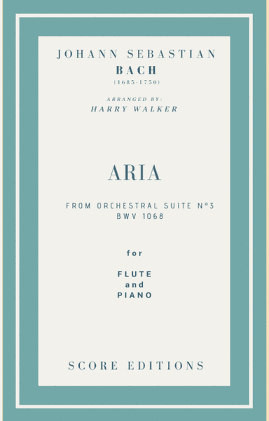 Bach Air from Suite No.3 (for Flute and Piano)