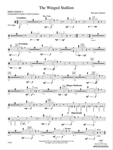 The Winged Stallion: 2nd Percussion