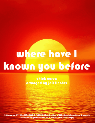 Where Have I Known You Before