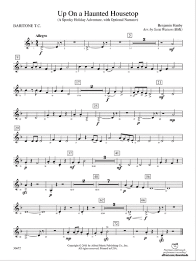 Up on a Haunted Housetop: Baritone T.C.