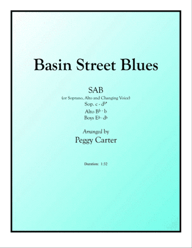 Basin Street Blues