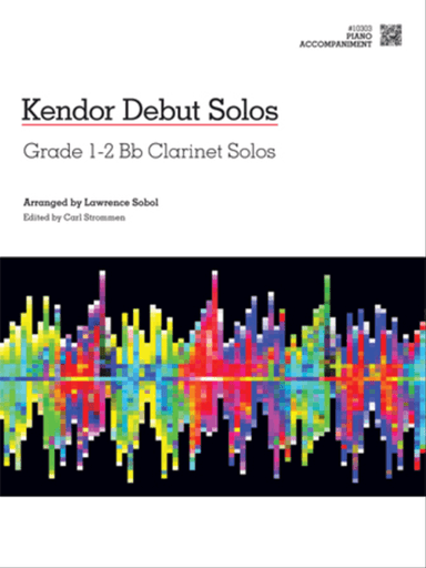 Kendor Debut Solos - Bb Clarinet - Piano Accompaniment