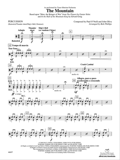 The Mountain: 1st Percussion