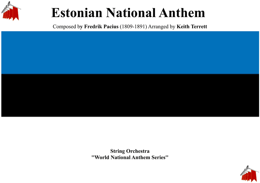 Estonian National Anthem for String Orchestra (MFAO World National Anthem Series)