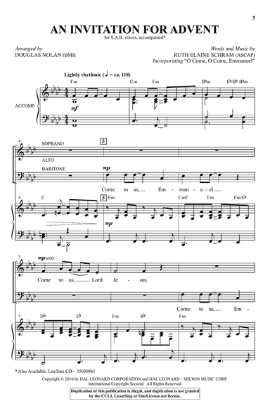 An Invitation For Advent