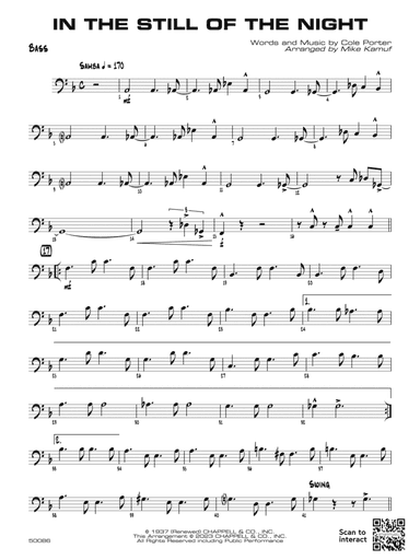 In the Still of the Night: String Bass