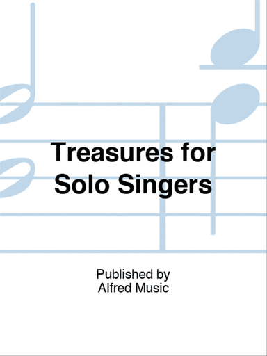 Treasures for Solo Singers